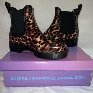 Brand new Jeffery Campbell rain boots